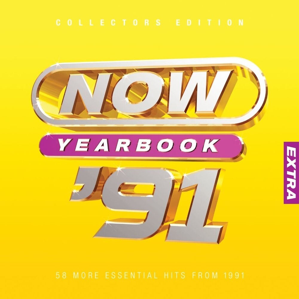 the album cover for Now Yearbook Extra 1991 / Various (Uk) - Now Yearbook Extra 1991 / Various (Uk)
