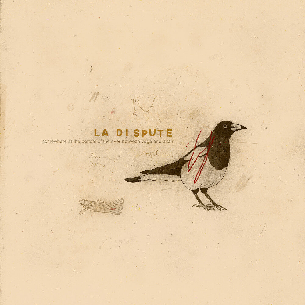 the album cover for La Dispute - Somewhere at the Bottom of the River Between Vega and Altair