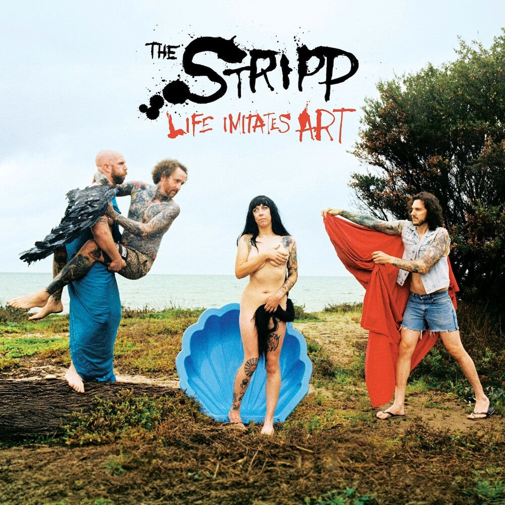 the album cover for Stripp - Life Imitates Art (Uk)