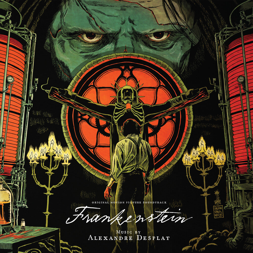 the album cover for Alexandre Desplat - Frankenstein - O.S.T.
