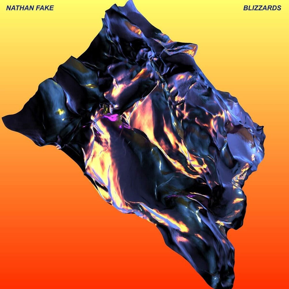the album cover for Nathan Fake - Blizzards