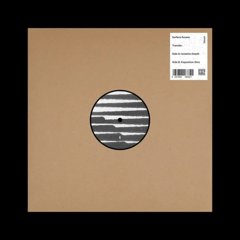 the album cover for Surface Access - Transfer (Ep)