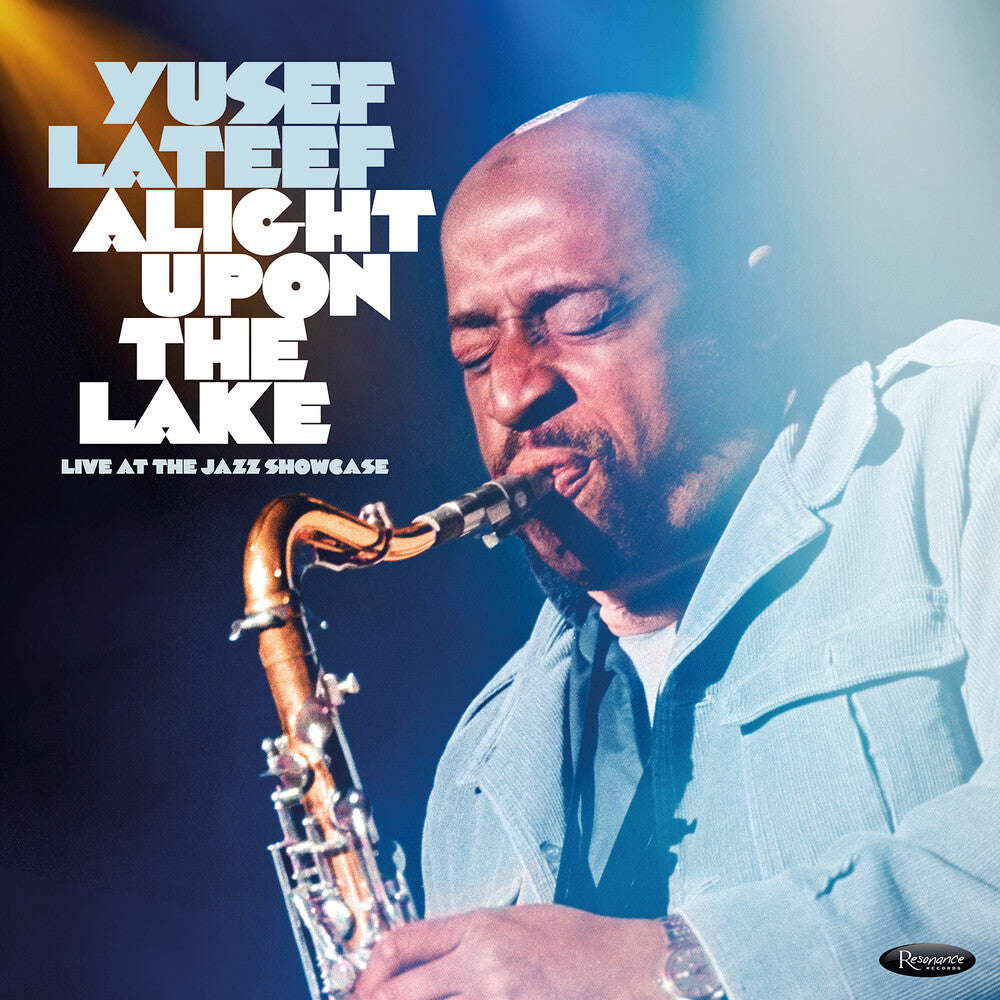 the album cover for Yusef Lateef - Alight Upon The Lake: Live At The Jazz Showcase