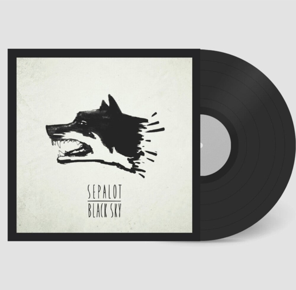 the album cover for Sepalot - Black Sky