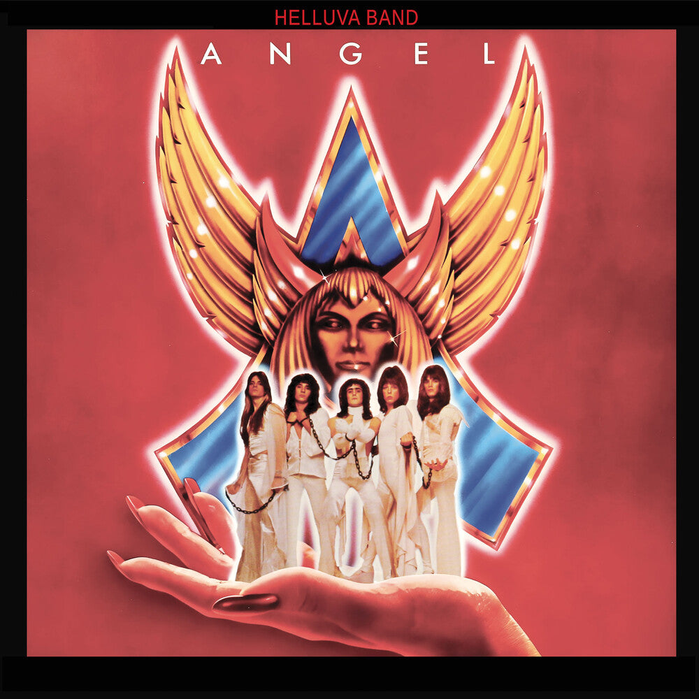 the album cover for Angel - Helluva Band