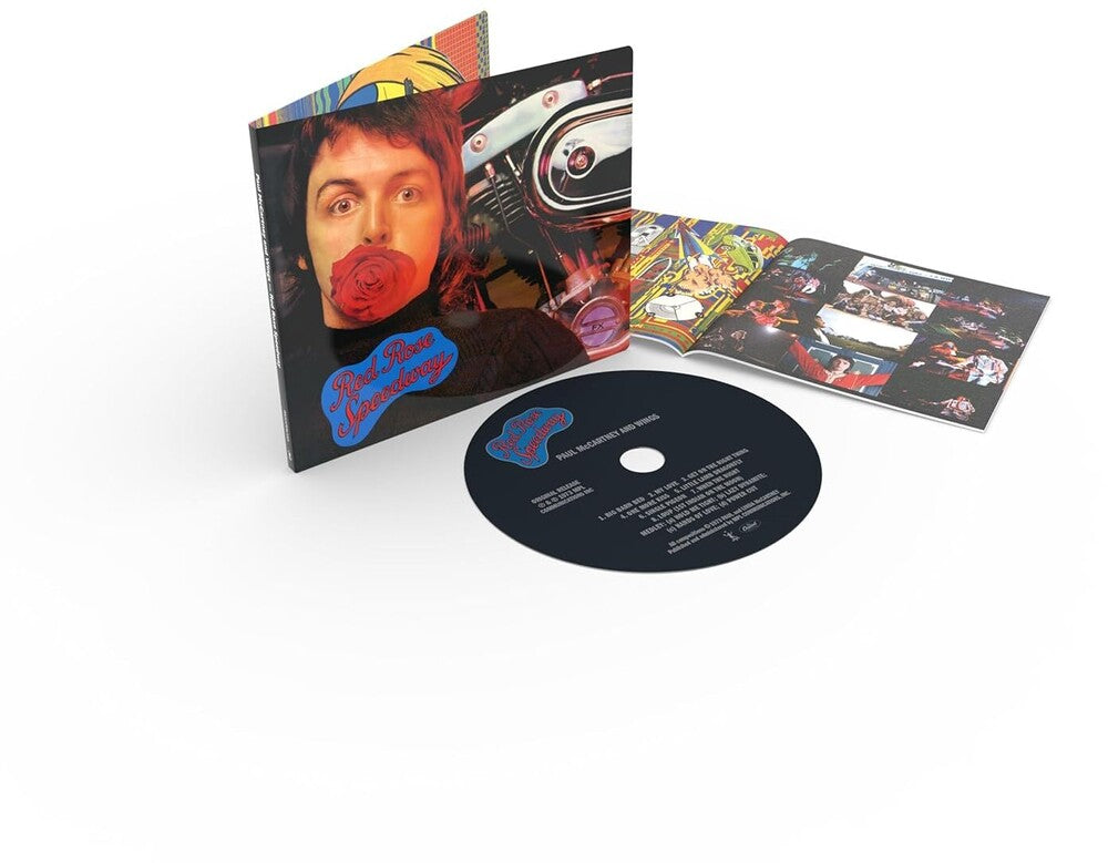 the album cover for Paul Mccartney & Wings - Red Rose Speedway