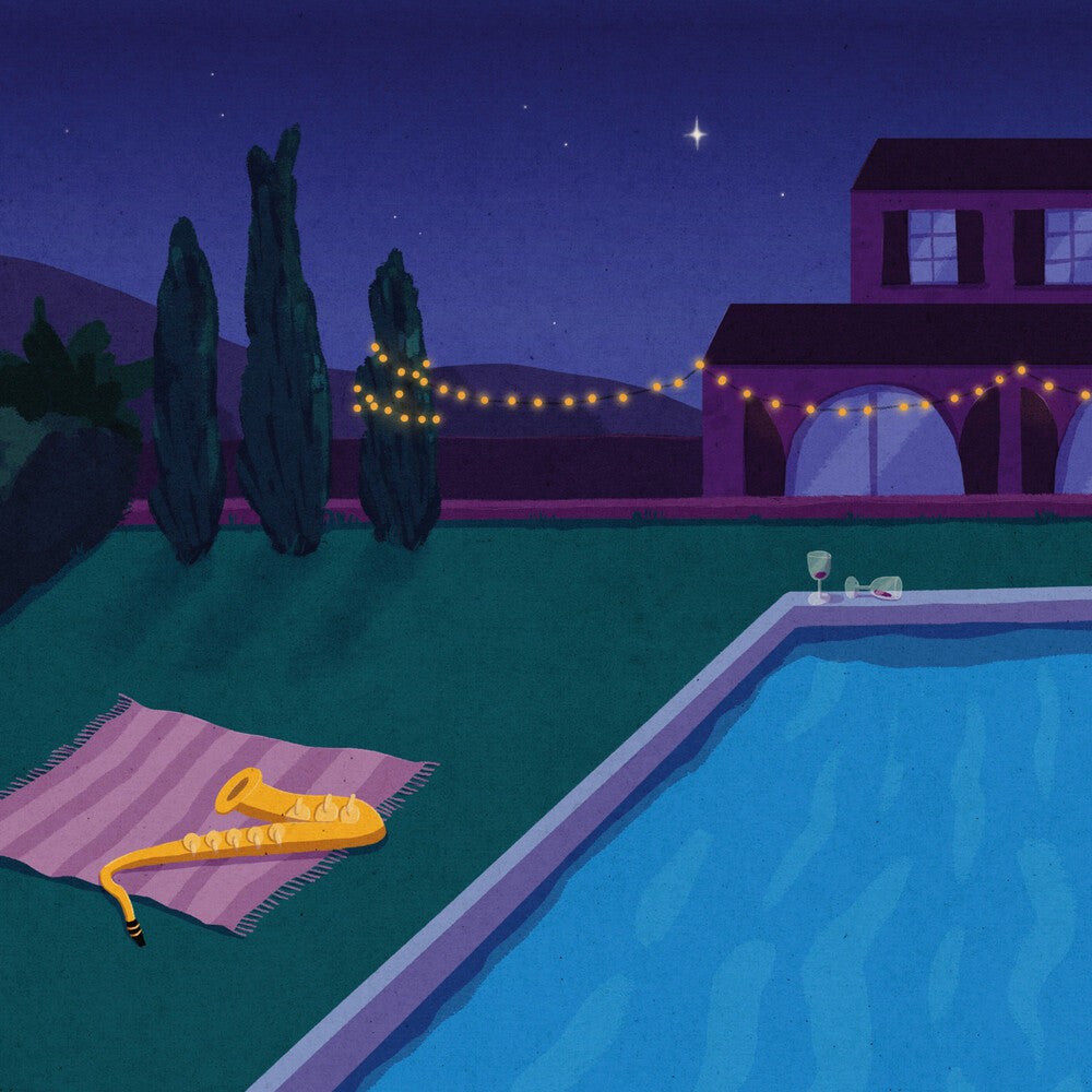 the album cover for Scott Hamilton / Keul,Michael - In The Still Of The Night