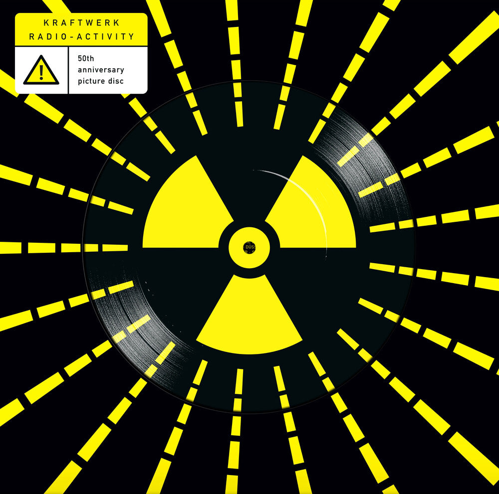 the album cover for Kraftwerk - Radio-Activity - 50th Anniversary