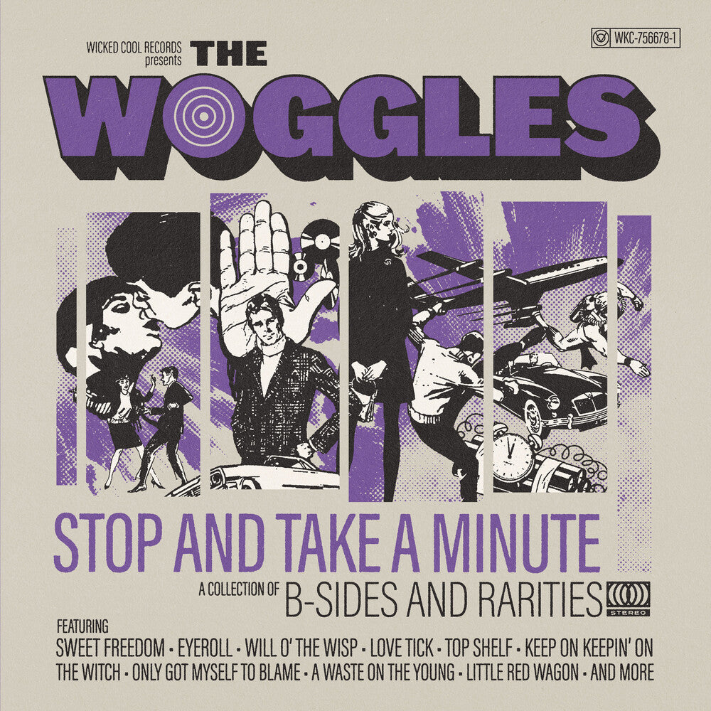 the album cover for Woggles - Stop And Take A Minute