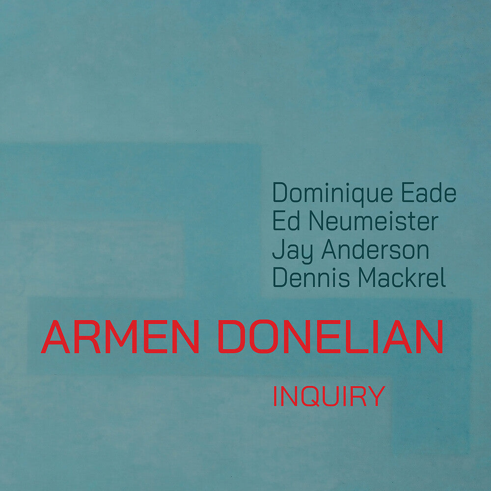 the album cover for Armen Donelian - Inquiry