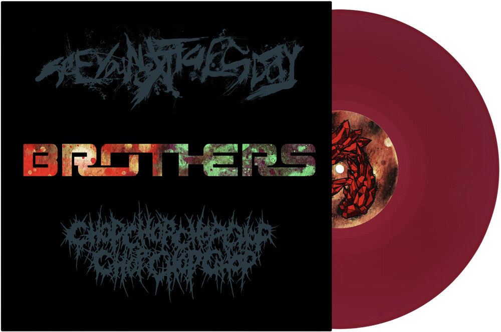 the album cover for See You Next Tuesday - Brothers (translucent Ruby Vinyl)