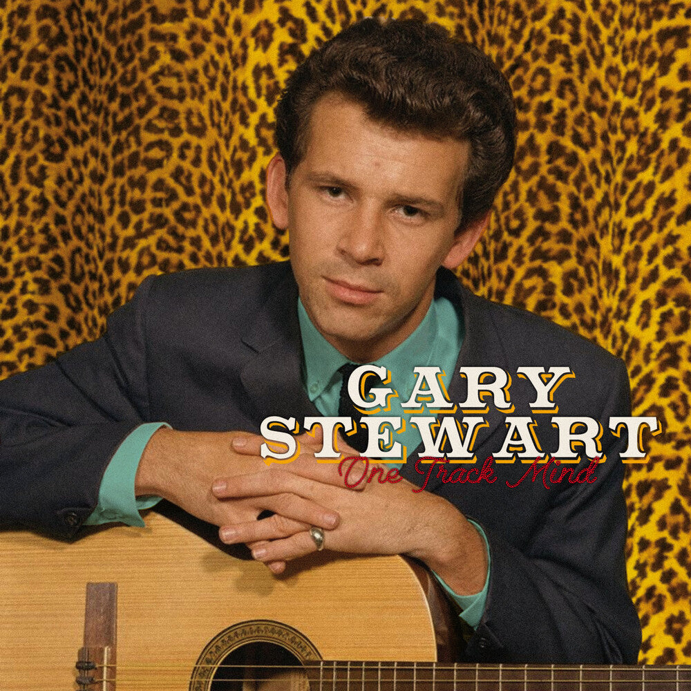 the album cover for Gary Stewart - One Track Mind