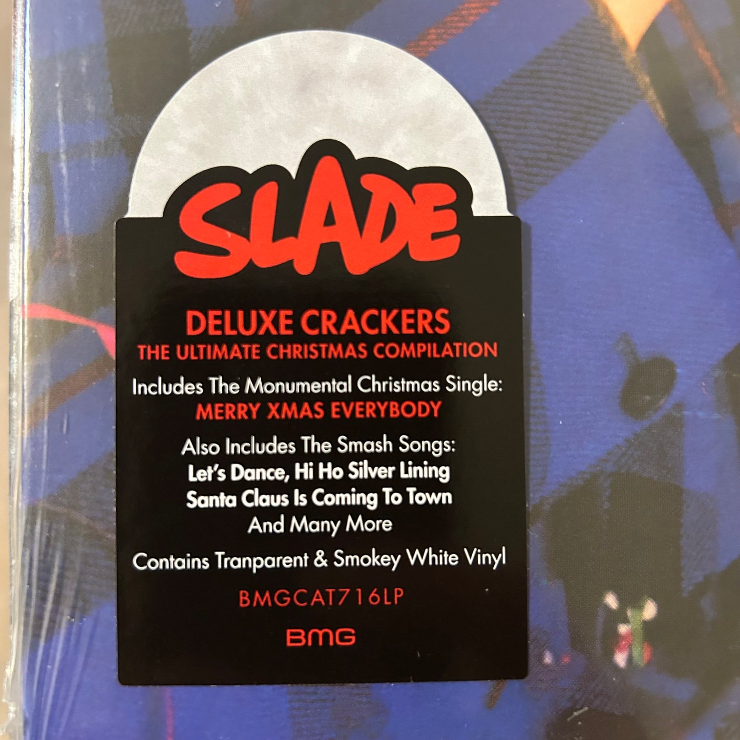 Slade - CRACKERS: The Christmas Party Album LP (transparent, smokey white vinyl)
