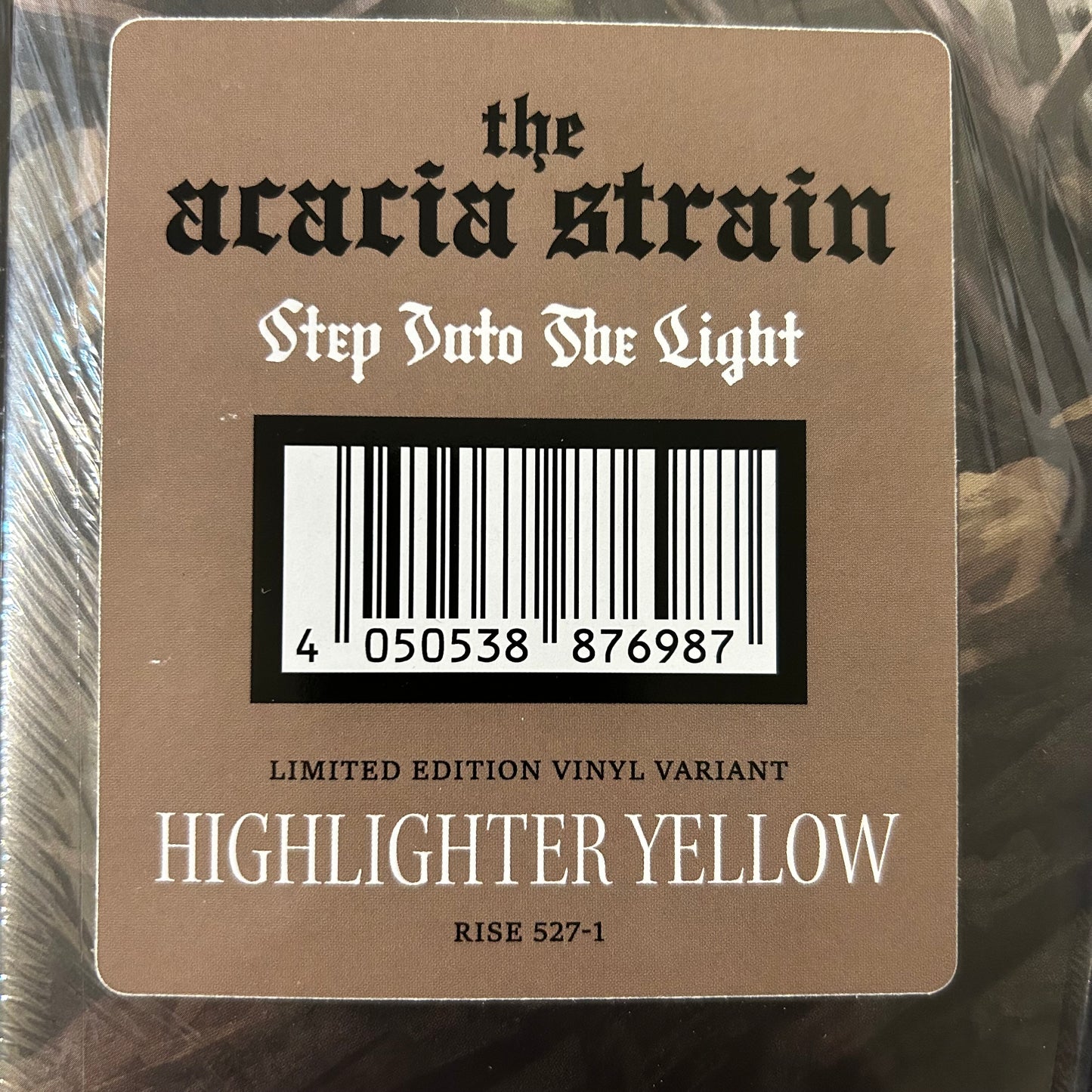 The Acacia Strain - STEP INTO THE LIGHT LP (highlighter yellow vinyl)