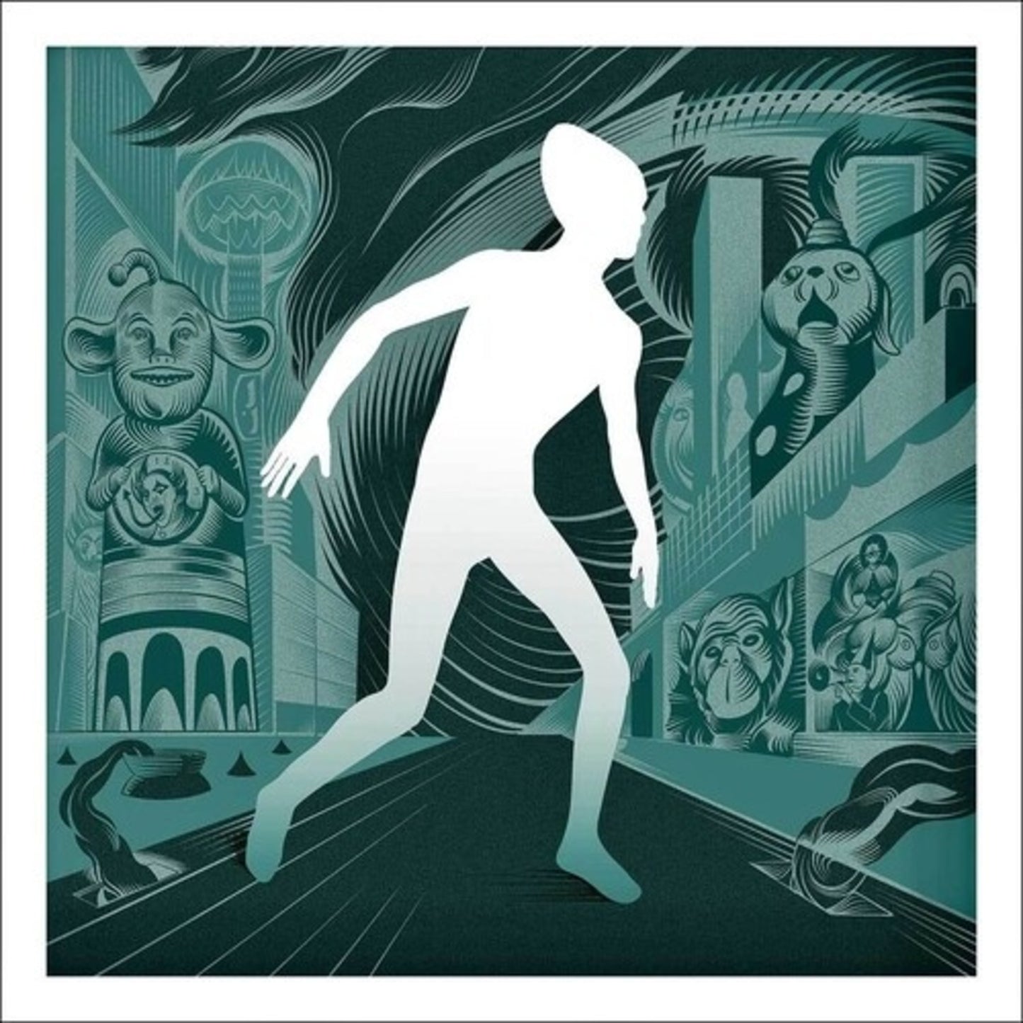 DEVO's Gerald V. Casale - THE INVISIBLE MAN LP