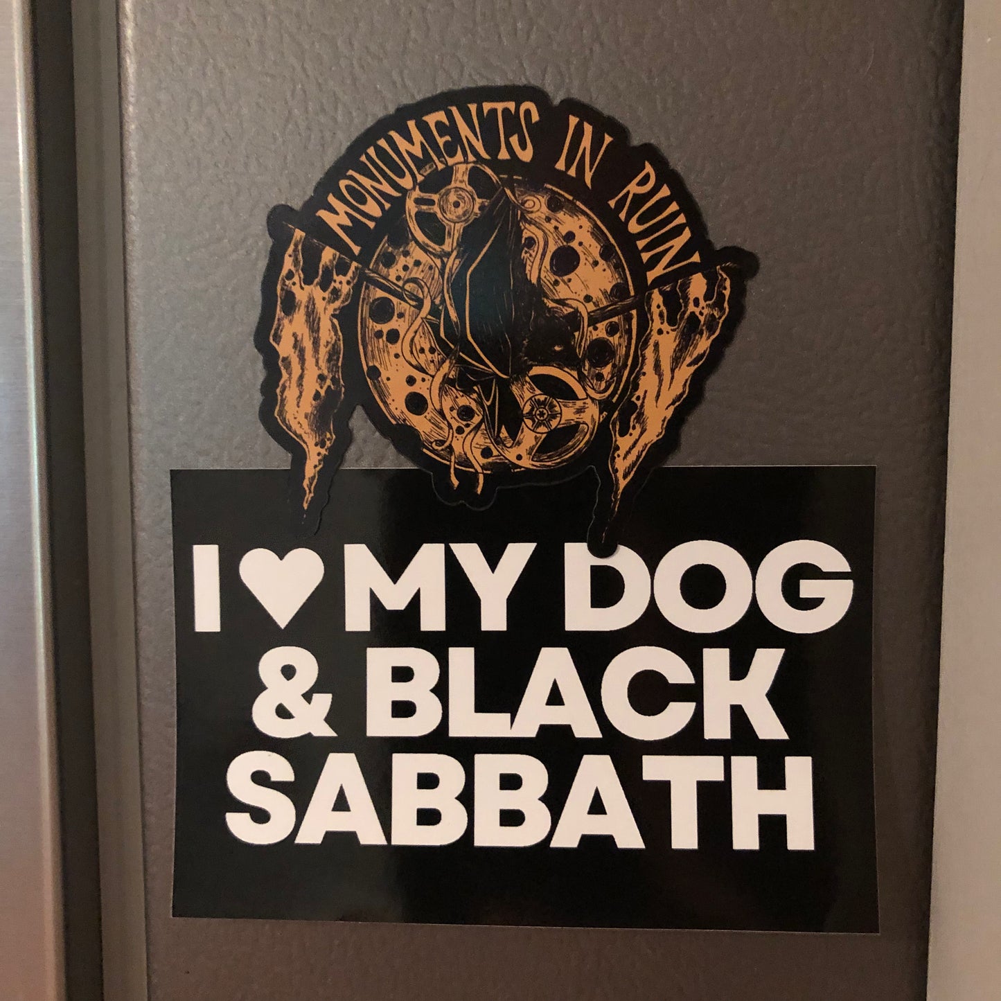 I LOVE MY DOG & BLACK SABBATH (Set of Two)