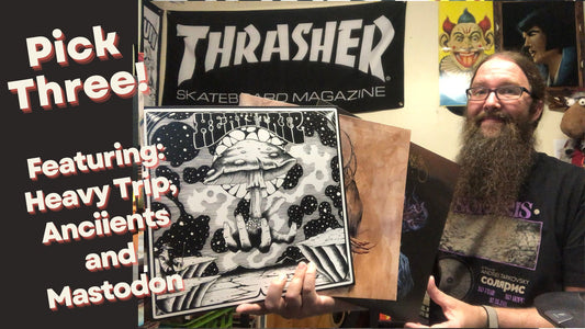 Heavy, Progressive and Stoner Vinyl Picks! Three Heavy Contenders. Heavy Trip, Anciients, Mastodon