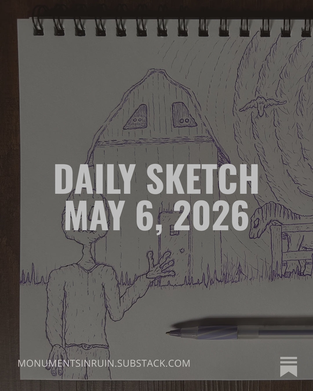 Daily Sketch 20260506 | My journey with pen and paper