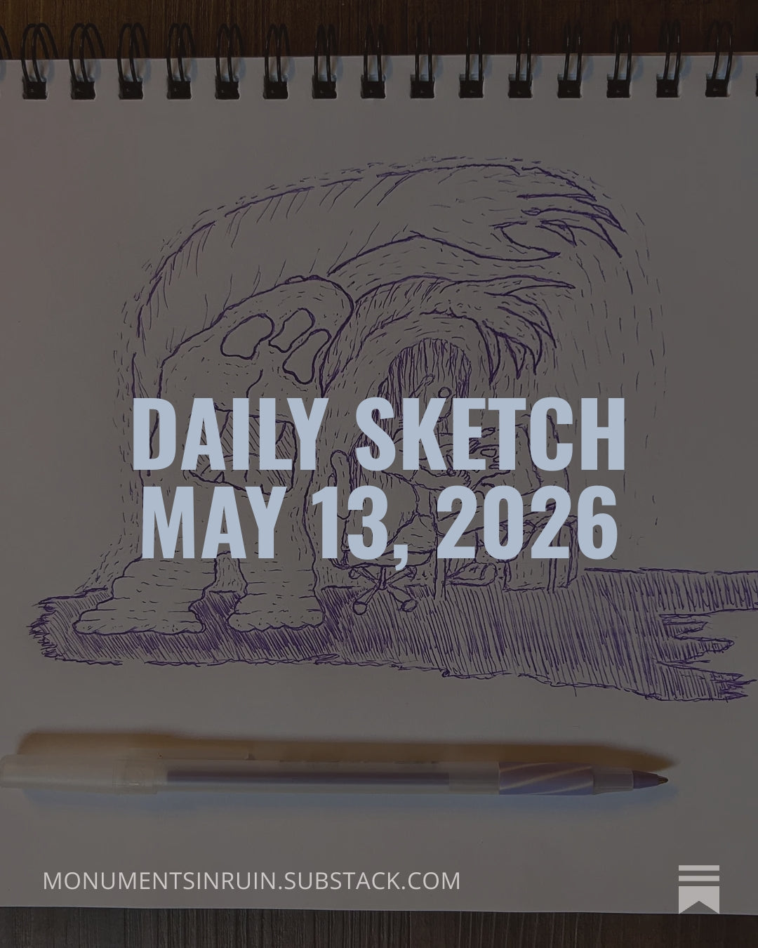 Daily Sketch 20260513 | My journey with pen and paper