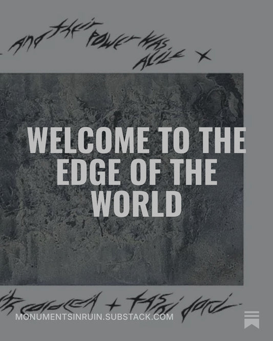 Welcome to the Edge of the World