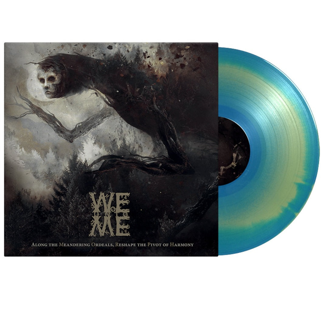 Woe Unto Me - Along the Meandering Ordeals, Reshape the Pivot of Harmony LP (blue green swirl limited to 250)