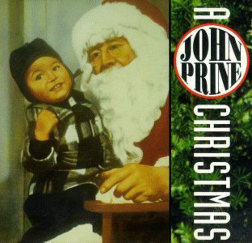 the album cover for John Prine - A John Prine Christmas