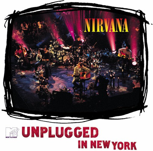 the album cover for Nirvana - MTV Unplugged in New York [LP]