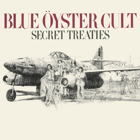 the album cover for Blue Oyster Cult - Secret Treaties