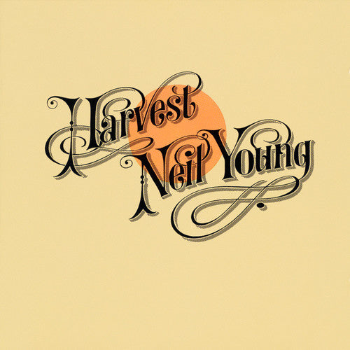the album cover for Neil Young - Harvest