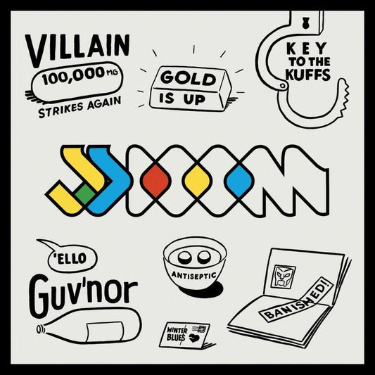 the album cover for JJ Doom - Keys To The Kuffs