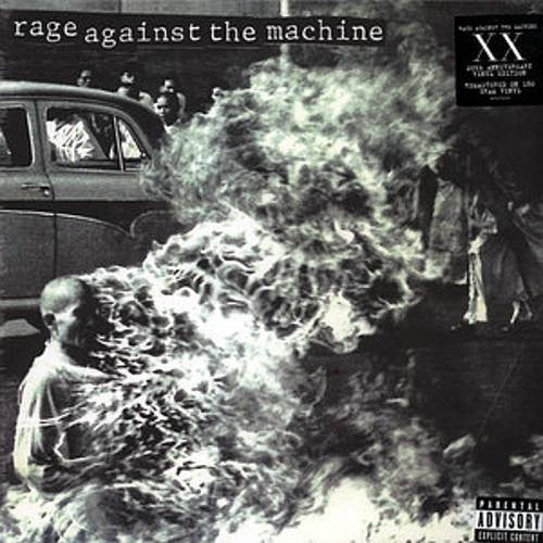 the album cover for Rage Against The Machine - Rage Against The Machine XX [20th Anniversary]