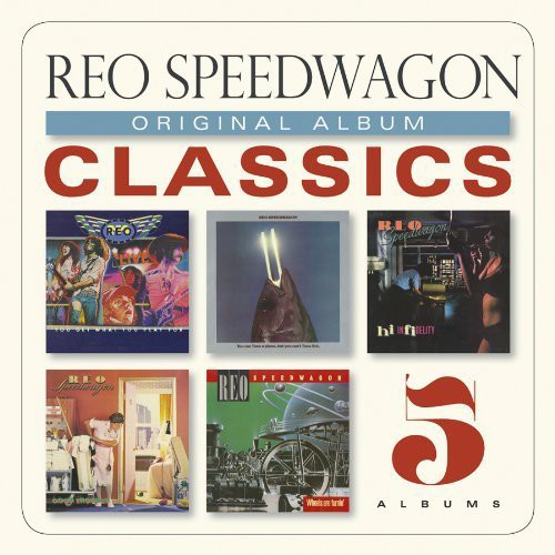 the album cover for REO Speedwagon - Original Album Classics