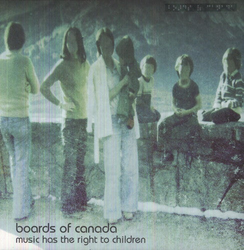 the album cover for Boards Of Canada - Music Has The Right To Children [Vinyl]