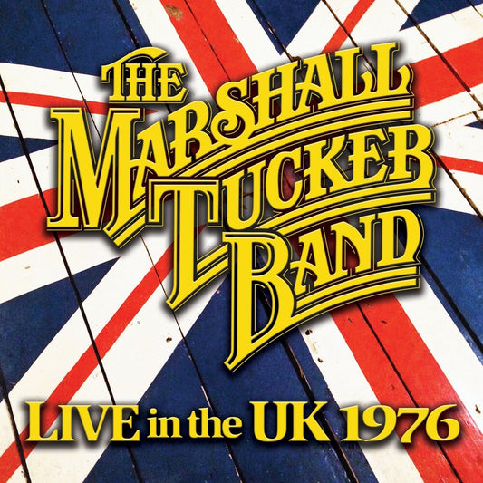 the album cover for The Marshall Tucker Band - Live in the UK 1976