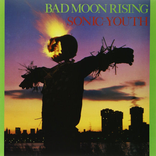 the album cover for Sonic Youth - Bad Moon Rising