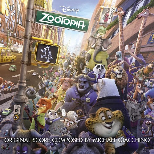 the album cover for Zootopia [Disney Movie] - Zootopia [Soundtrack]
