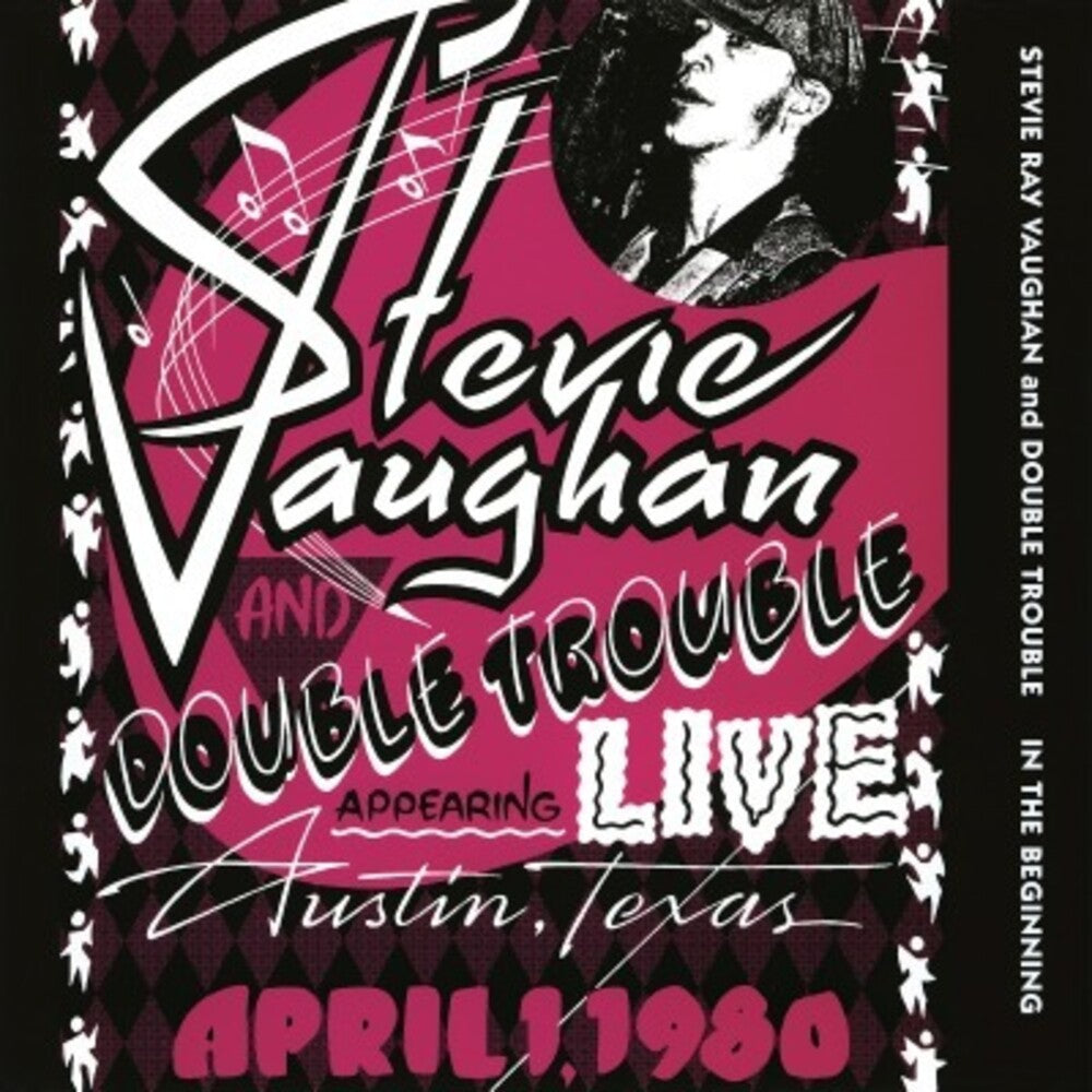 the album cover for Stevie Vaughan Ray - In The Beginning