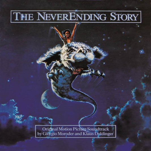 the album cover for Giorgio Moroder / Doldinger,Klaus Uk - The Neverending Story (Original Soundtrack)