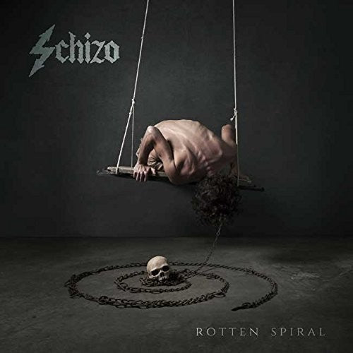 the album cover for Schizo - Rotten Spiral