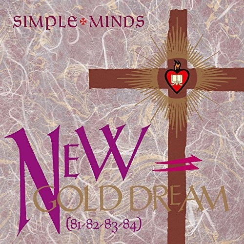 the album cover for Simple Minds - New Gold Dream (81/82/83/84)