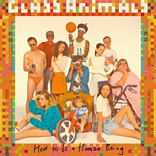 the album cover for Glass Animals - How To Be A Human Being