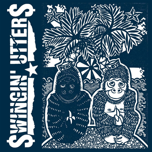 the album cover for Swingin Utters - Peace & Love