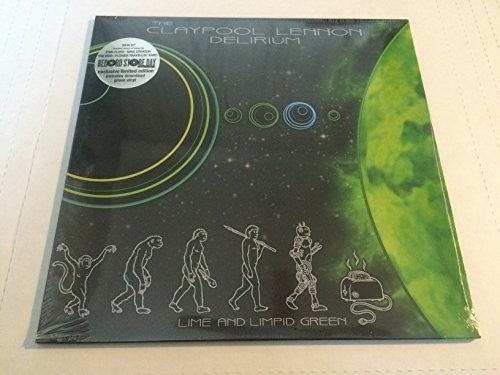 the album cover for The Claypool Lennon Delirium - Lime And Limpid Green