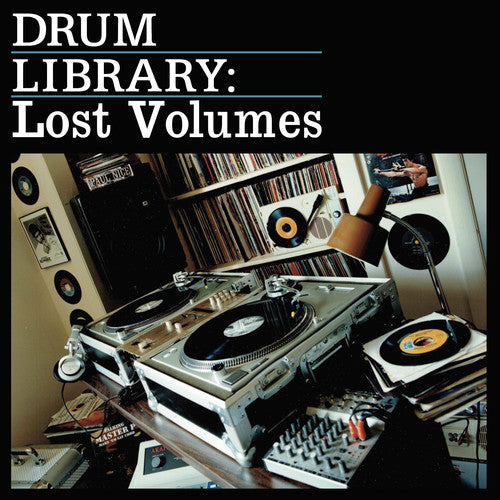 the album cover for Drum Library The Lost Volumes 2xlp - Drum Library: The Lost Volumes