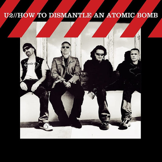 the album cover for U2 - How To Dismantle An Atomic Bomb [Red LP]