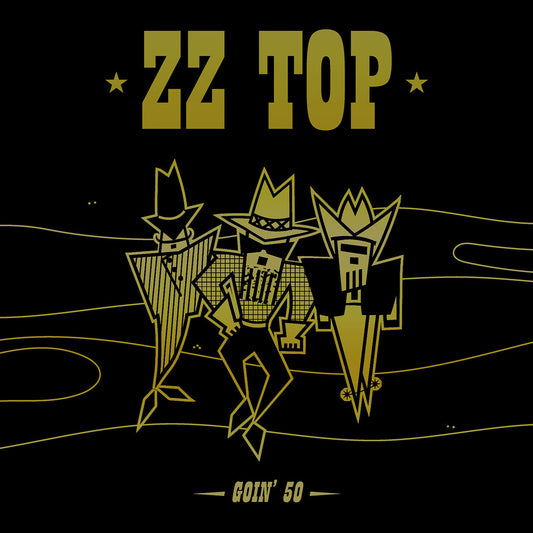 the album cover for ZZ Top - Goin' 50 [3CD]