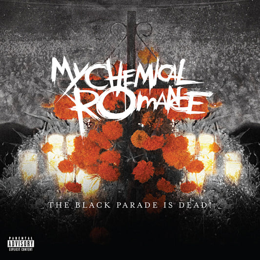 the album cover for My Chemical Romance - Black Parade Is Dead