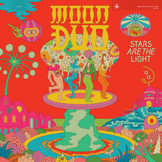 the album cover for Moon Duo - Stars Are The Light [LP]