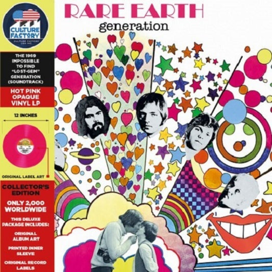 the album cover for Rare Earth - Generation (Original Soundtrack)