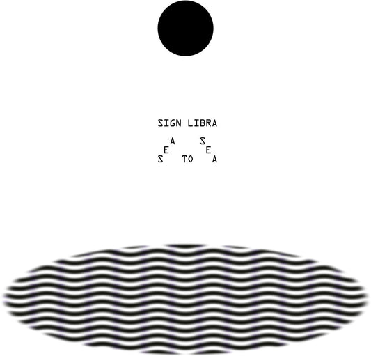 the album cover for Sign Libra - Sea To Sea
